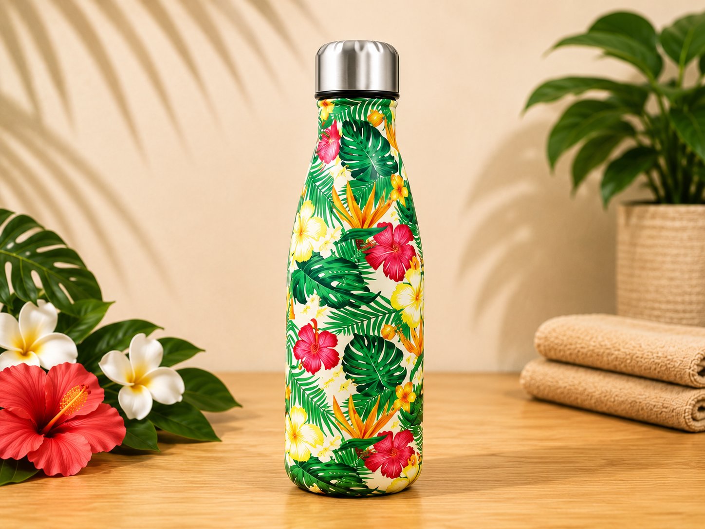 Tropical Insulated Flask Bottle