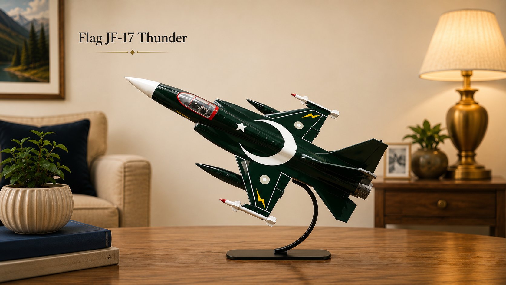 JF-17 Thunder Metal Aircraft Model – 6 Inch